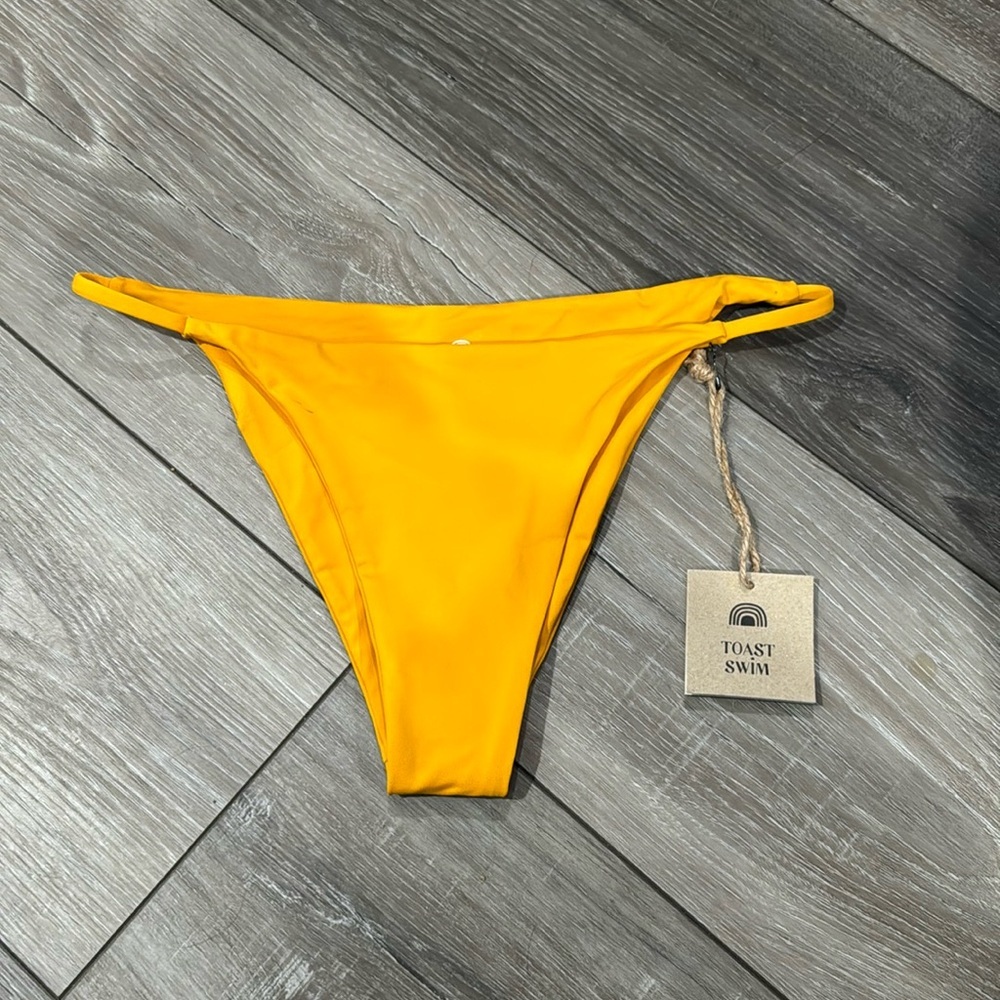 New Free People x Toast Swim Signature String Bikini Bottom